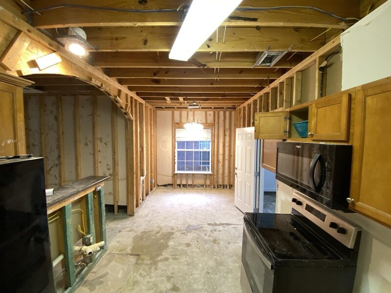 Residential rebuild project in Dallas-Fort Worth