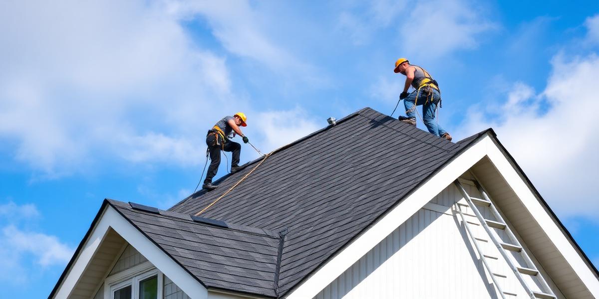 Professional roofing installation